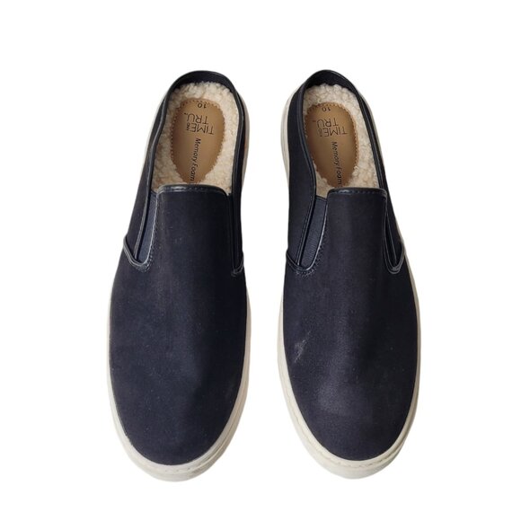 Women's Black Slip-On Shoes - Picture 1 of 5